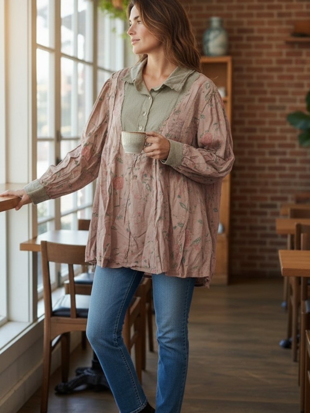 Jaded Gypsy Beatiful Vintage Cottagecore Top